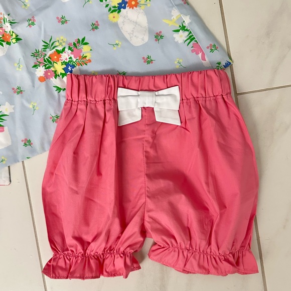 The Beaufort Bonnet Company NEW Lucy Boone Bloomer Set Uplifting Lillies TBBC 5 - Picture 4 of 7